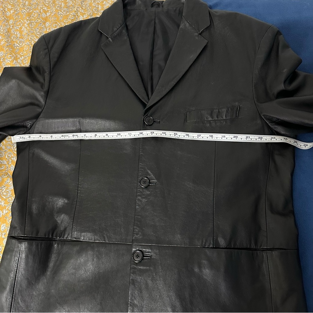 Men’s Genuine Leather Alfani Jacket - great quality - Picture 7 of 16